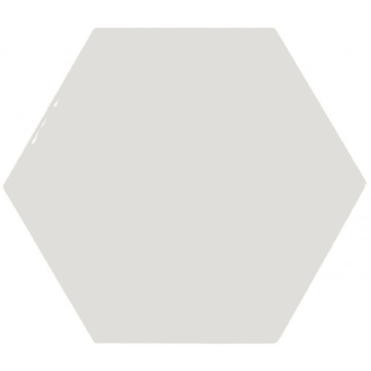 Pilt Seinaplaat Scale Hexagon light grey 12.4x10.7